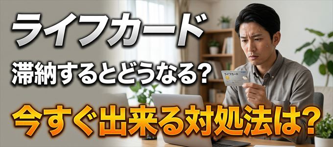 ライフカードの支払いを滞納した場合の対処法は？